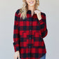Sew In Love Full Size Plaid Button-Up Shirt -