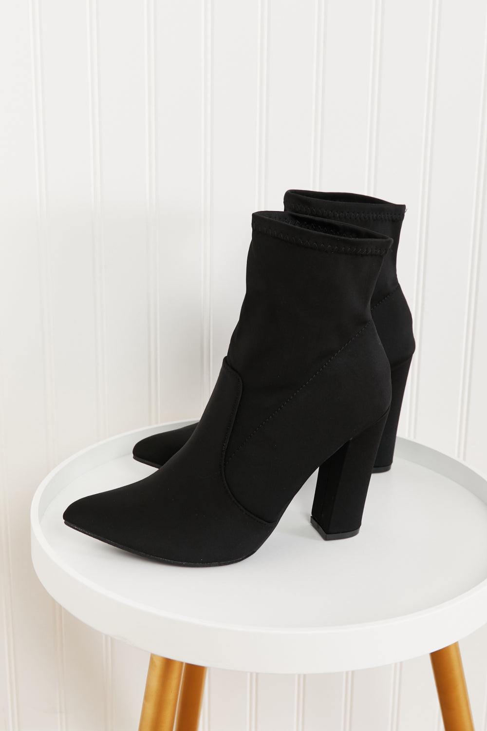 WeeBoo West End Pointed Toe Heeled Booties -