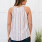 Andree by Unit Serenade Me Full Size Embroidered Sleeveless Blouse -