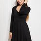 White Birch Missing Link Long Sleeve Dress -
