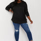 Acting Pro City Loft Full Size Three-Quarter Sleeve Tunic Top -