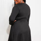 White Birch Missing Link Long Sleeve Dress -