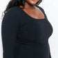 White Birch Secret Lover Long Sleeve Dress -