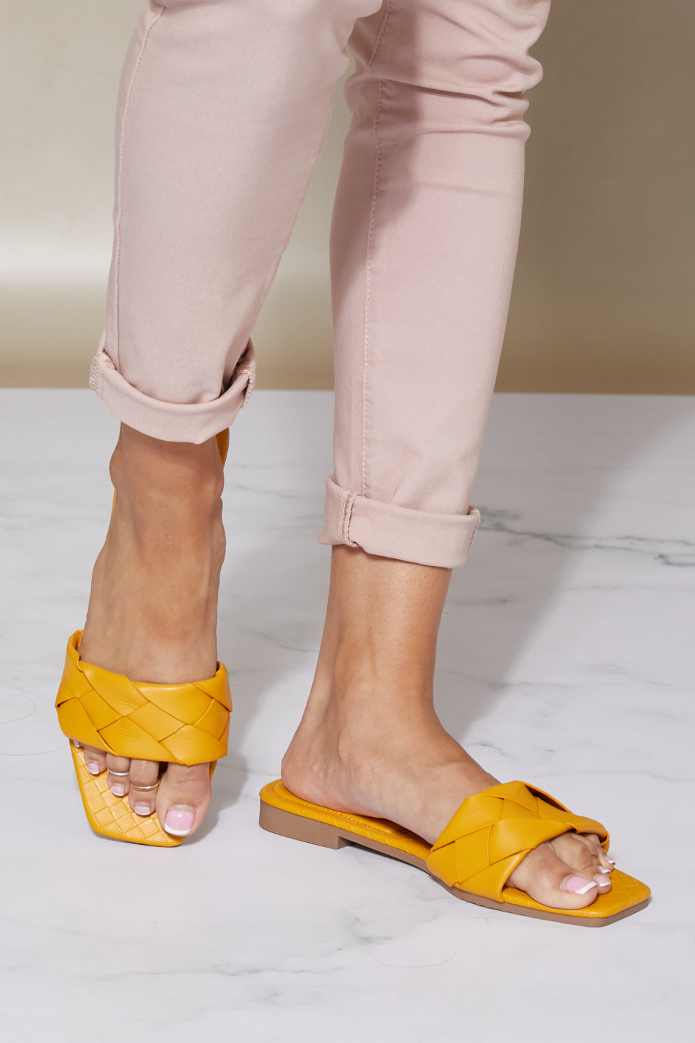 Cape Robbin Follow Your Dreams Woven Slides -