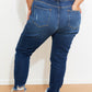 Kancan Carly High Rise Cropped Skinny Jeans -