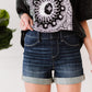 Judy Blue Carry On Cuffed Pull-On Shorts -