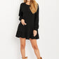 Emerald Gather Together Full Size Babydoll Tiered Drop-Waist Dress -