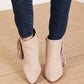 Qupid It's Always Been You Tassel Detail Booties -