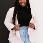Higher Path Ruched Blazer Jacket -