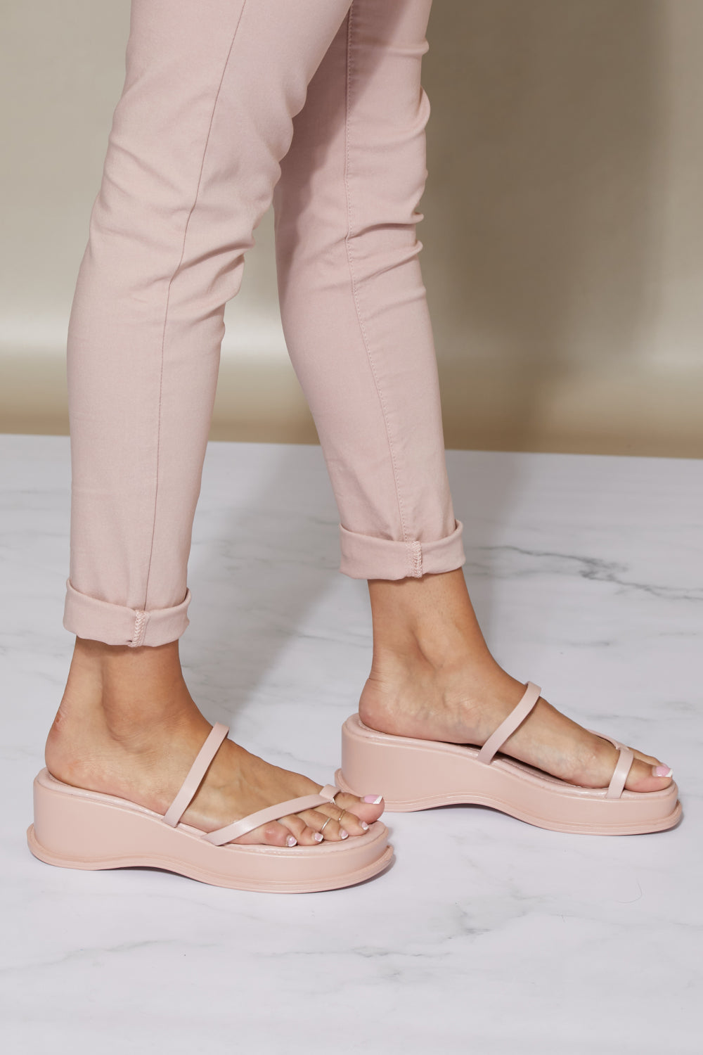 Weeboo She's All That Platform Sandals -