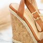 KAYLEEN Vermont Vacation Cork Wedges -