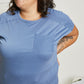 Sew In Love Stay and Chat Love Pocket Tee -