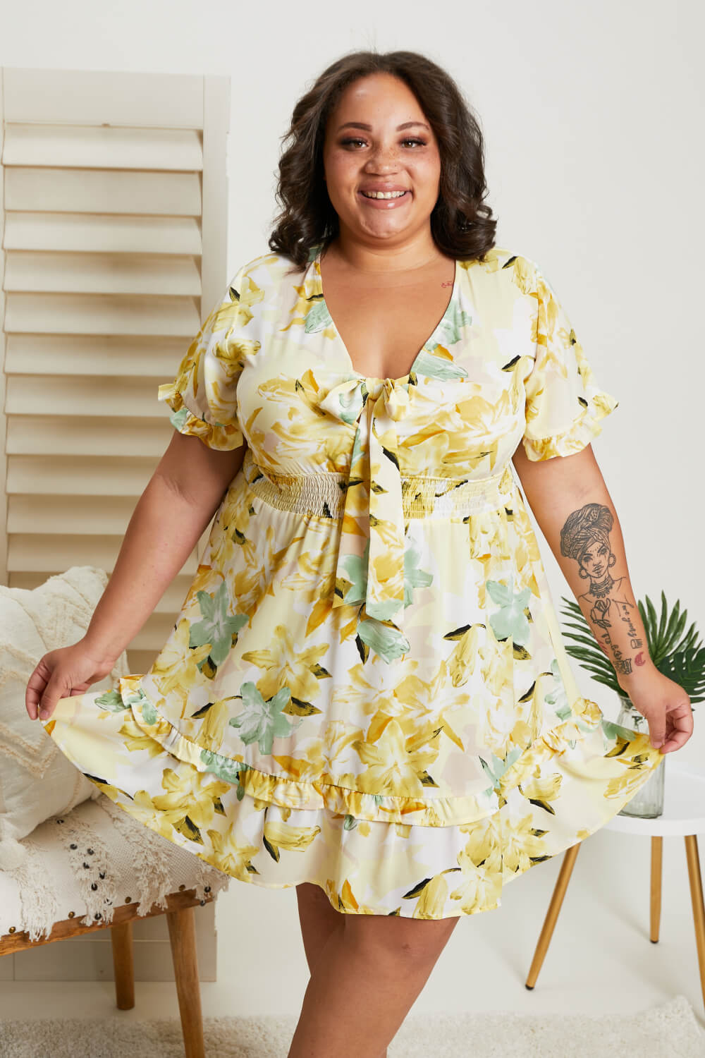 Hailey & Co Tea Party Floral Dress -