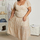 Flower Fields Floral Maxi Dress -