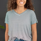 Sew In Love Running Free Striped Tee -