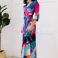 Shapeshifter Geometric Maxi Dress -