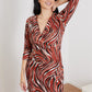 Jade By Jane In The Day Retro Print Mini Dress -