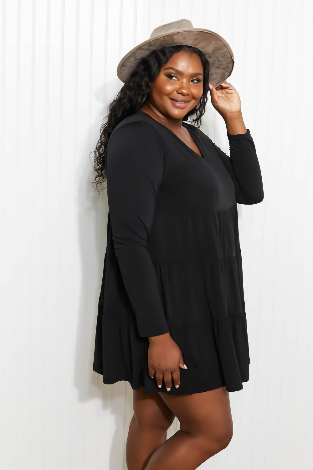 Sew In Love Seeing You Tiered Swing Dress -