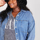 RISEN Jessica Denim Shacket -
