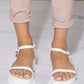 Weeboo Time is Now Strappy Platform Sandals -