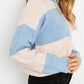 HYFVE Just Checking In Color Block Sweater -