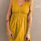 Sleeveless Button Down Mini Dress -