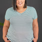 Sew In Love Running Free Striped Tee -