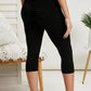Vocal Fine By Me Studded Cropped Leggings -