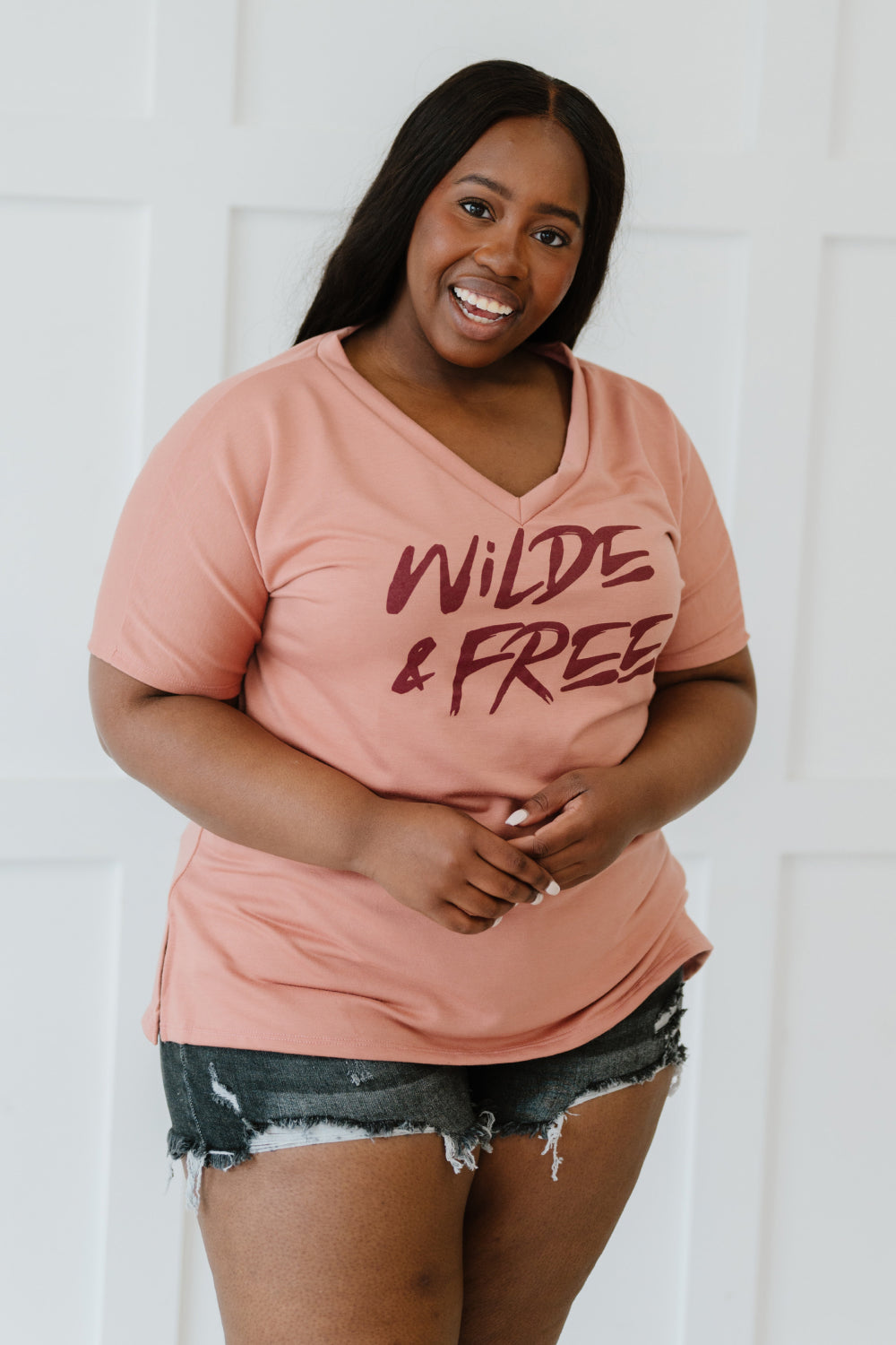 Sew In Love Wilde & Free Graphic Tee -