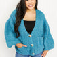 Davi & Dani Just a Fling Full Size Button Down Cardigan -