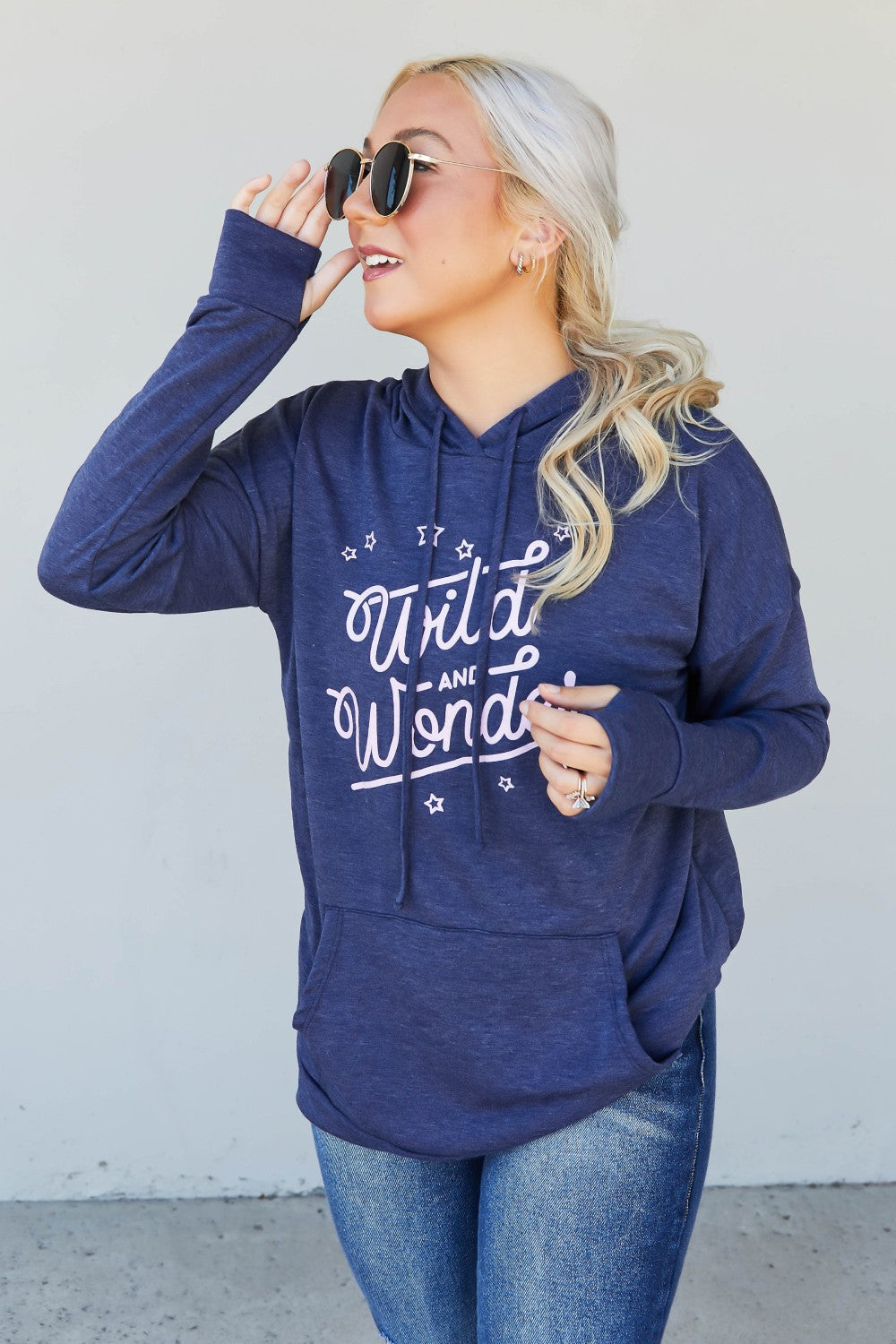 Sew In Love Wild and Wonder Graphic Hoodie -