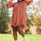 Jodifl Curtain Call Dotted Babydoll Dress -