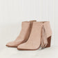 Qupid It's Always Been You Tassel Detail Booties -