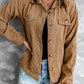 Corduroy Long Sleeve Jacket -