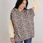 Jade By Jane Wild Side Leopard Hoodie with Teddy Sleeves -