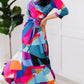 Shapeshifter Geometric Maxi Dress -