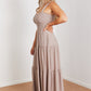 Zenana Sweet Charisma Smocked Maxi Dress -