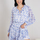 Skies Are Blue Pretty in Paris Floral Mini Dress -