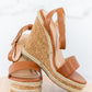 KAYLEEN Vermont Vacation Cork Wedges -