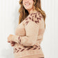 Heimish Santa's Sleigh Full Size Christmas Reindeer Sweater -