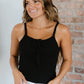 White Birch Laced-Up Luxe Ribbed Bodysuit -