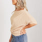 White Birch Expect the Best Off-Shoulder Top -