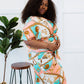 Miss Avenue Never Looked Better Scarf Print Dress -