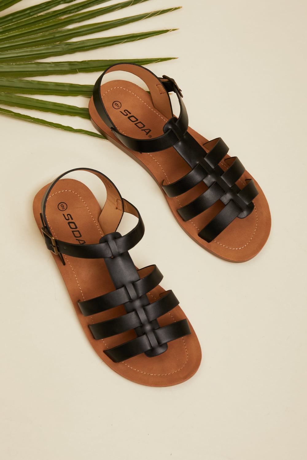 SODA Stand By Me Gladiator Sandals -