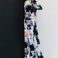 Dress Day Read All About It Abstract Print Set -