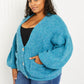 Davi & Dani Just a Fling Full Size Button Down Cardigan -