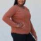 Heimish Full Size Raglan Sleeve V-Neck Sweater -