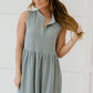 Sew In Love Weekday Wonder Babydoll Dress in Silver -