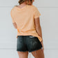 Sew In Love Summer Special Acid Wash Tee -