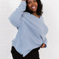 Jodifl Stay Awhile Waffle Long Sleeve Knit Tee -